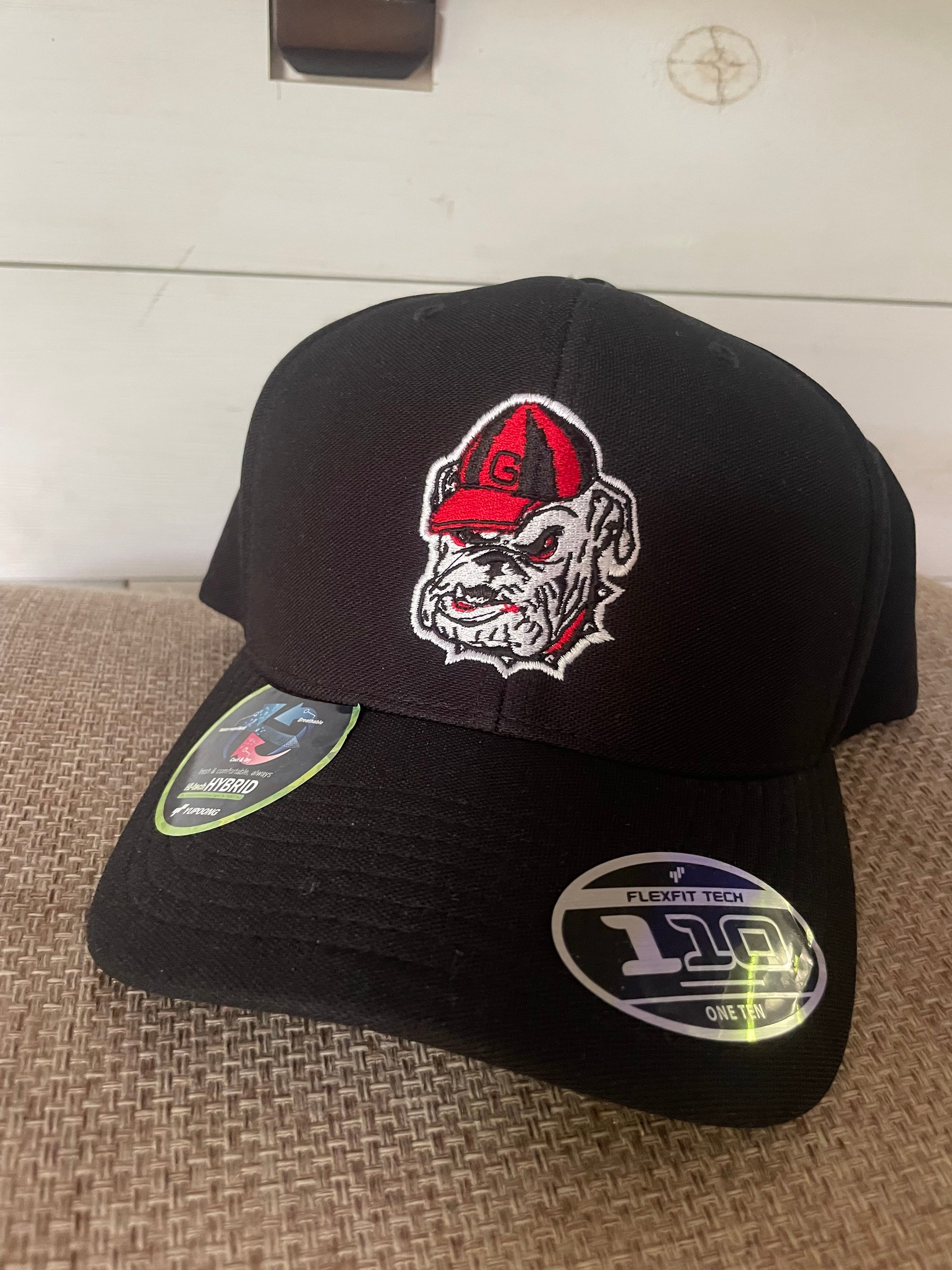 Custom embroidered cap for local business