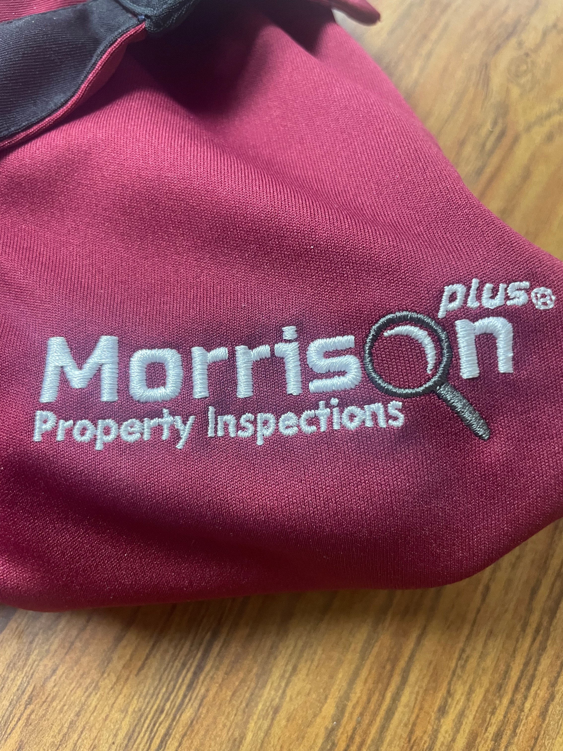 Custom Embroidery on a shirt